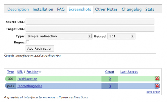 wordpress-redirection-plugin