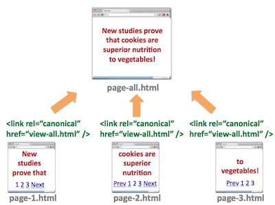 google-canonical-view-all