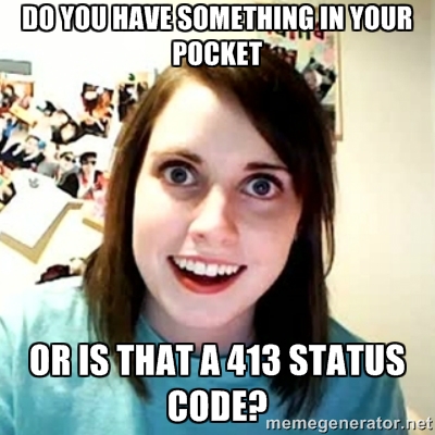 Is that a 413 Status Code