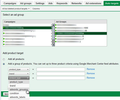 Google Auto Targeting