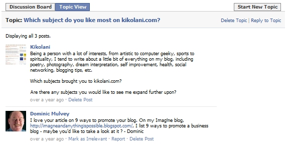 facebook-discussion-board