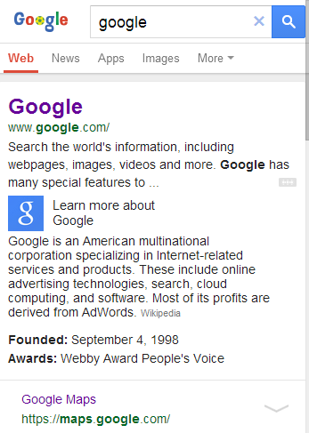 Learn more about Google Learn more about Google