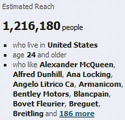 Facebook Luxury Brands