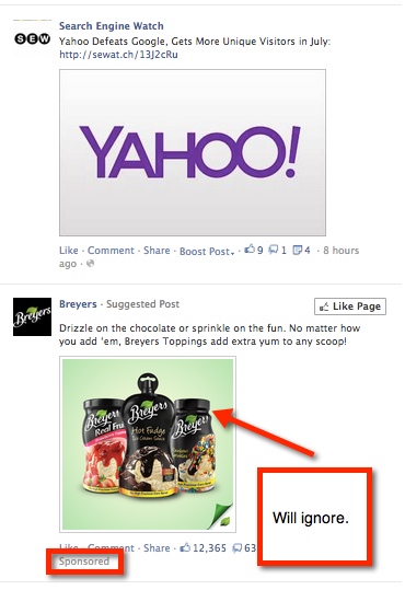 Sponsored Post Will Ignore