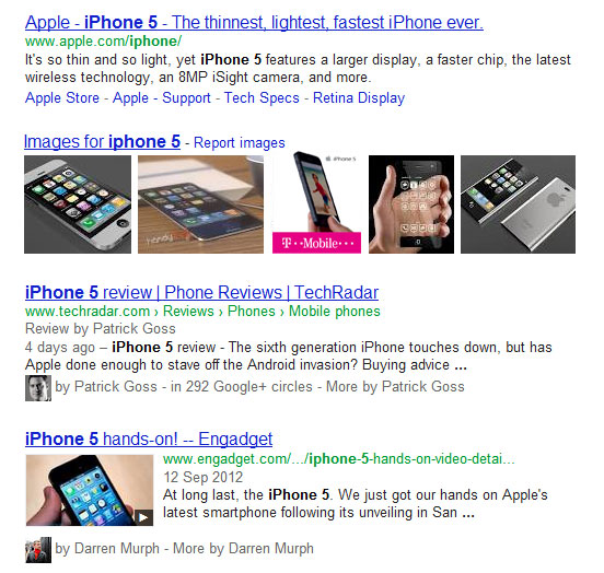 iphone-5-google-serp