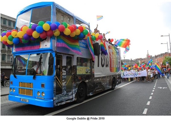 Googlers Dublin Pride 2010