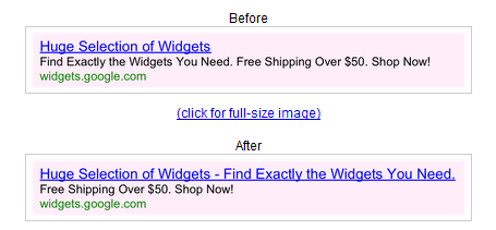 AdWords Longer Headlines