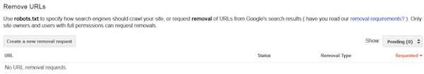 GWT Remove URLs