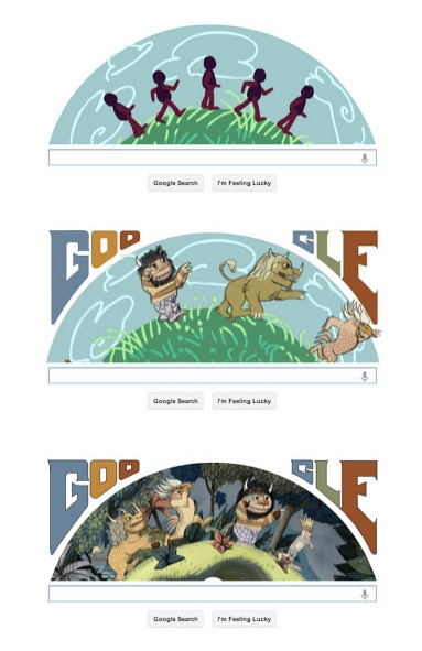 google-doodle-maurice-sendak-evolution