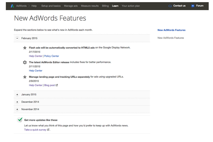 google-adwords-update-timeline