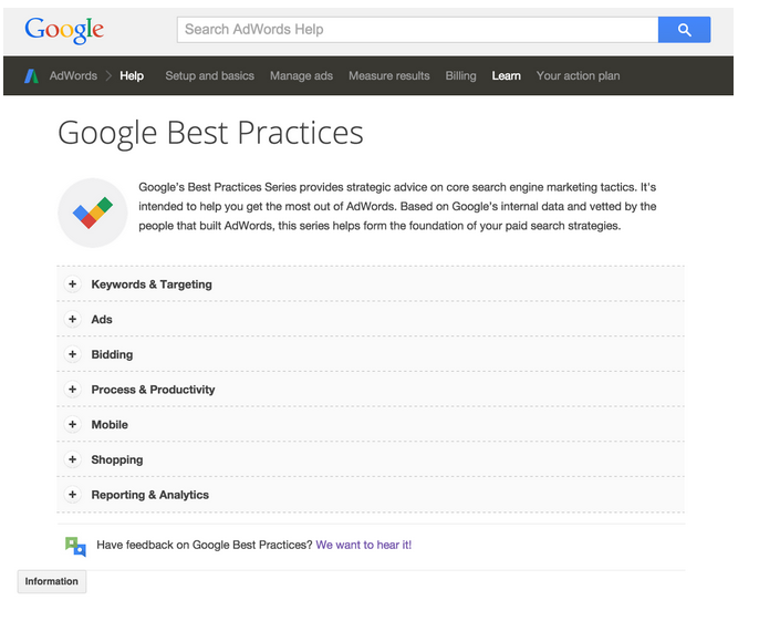 google-adwords-best-practices-series
