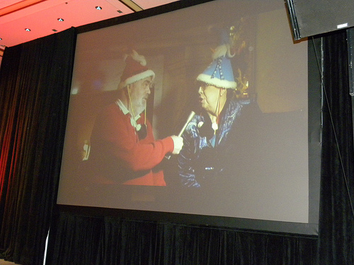 Greg Jarboe and Sally Falkow at SES Chicago 2009.jpg