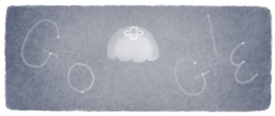 Google Doodle Earth Day Moon Jellyfish