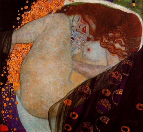 gustav-klimt-danae gustav-klimt-danae