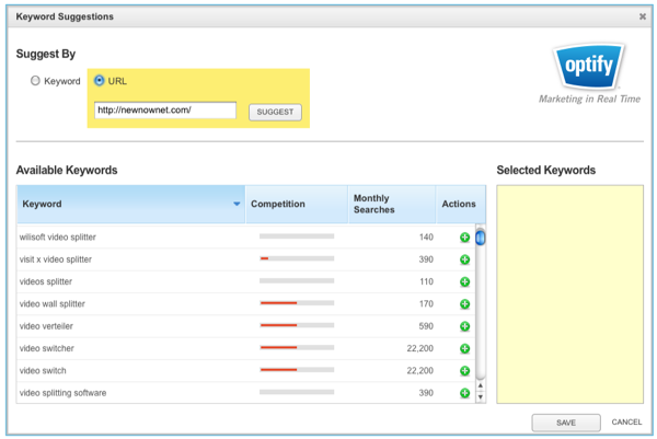 Get Keyword Suggestions Get Keyword Suggestions