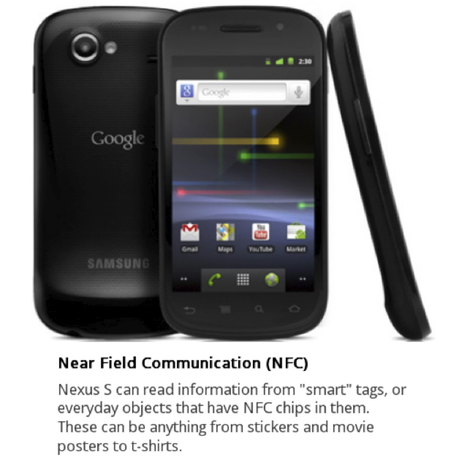 Near Field Communication (NFC) Nexus S