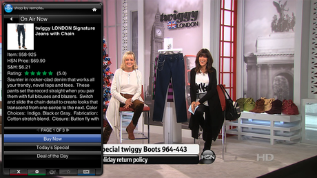 Yahoo Connected TV Home Shopping