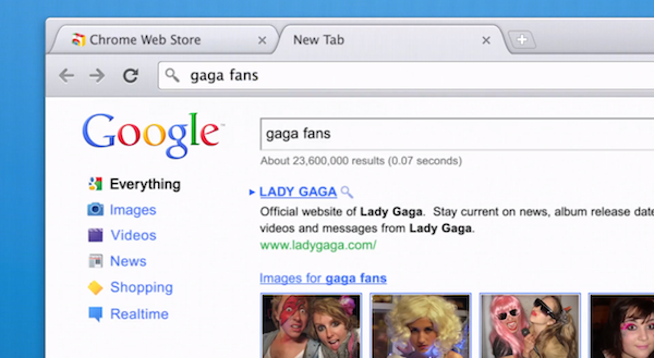 Google Ad Lady Gaga SNL
