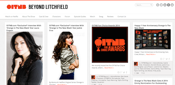 OITNB Website