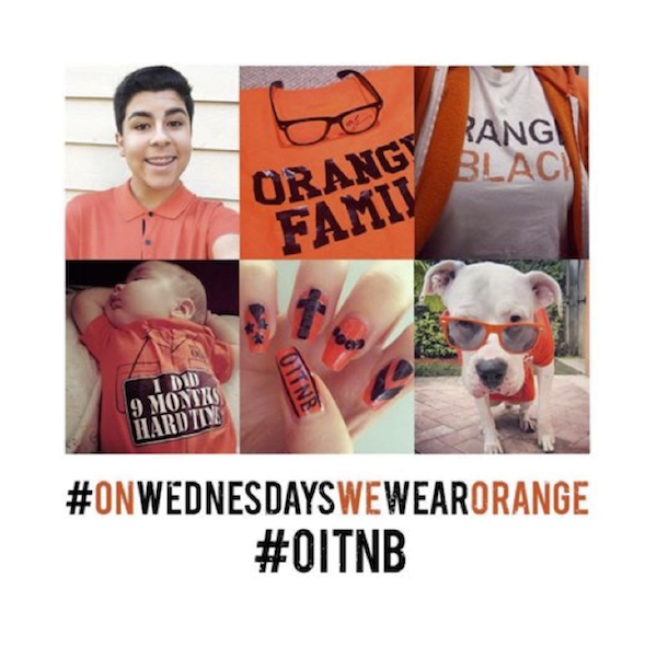 On Wednesdays we wear orange