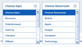 Digg post submission topic and Newsroom filing options Digg post submission topic and Newsroom filing options