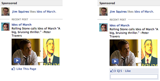 New Facebook Social Ad Format New Facebook Social Ad Format