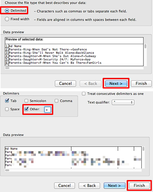 15-facebook-report-creative-analysis-excel-data-text-to-column-2 15-facebook-report-creative-analysis-excel-data-text-to-column-2