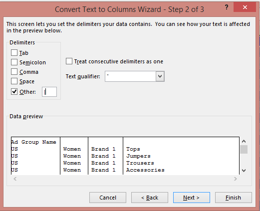 text-to-columns text-to-columns