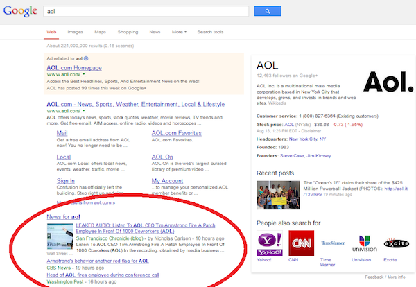 aol-on-google-after-ceo-fires-executive