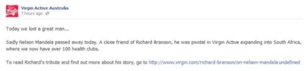 Virgin Active Mandela