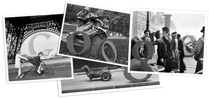 Robert Doisneau 100th Birthday Google Doodle