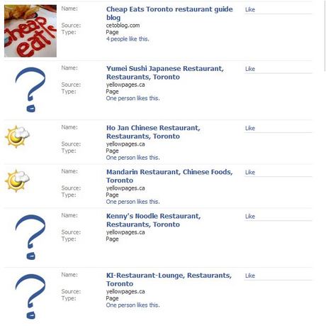 Facebook search toronto restaurant.JPG