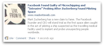 Spoofing Your Friends News Feed On Facebook