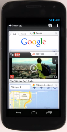 Google Chrome Android Beta